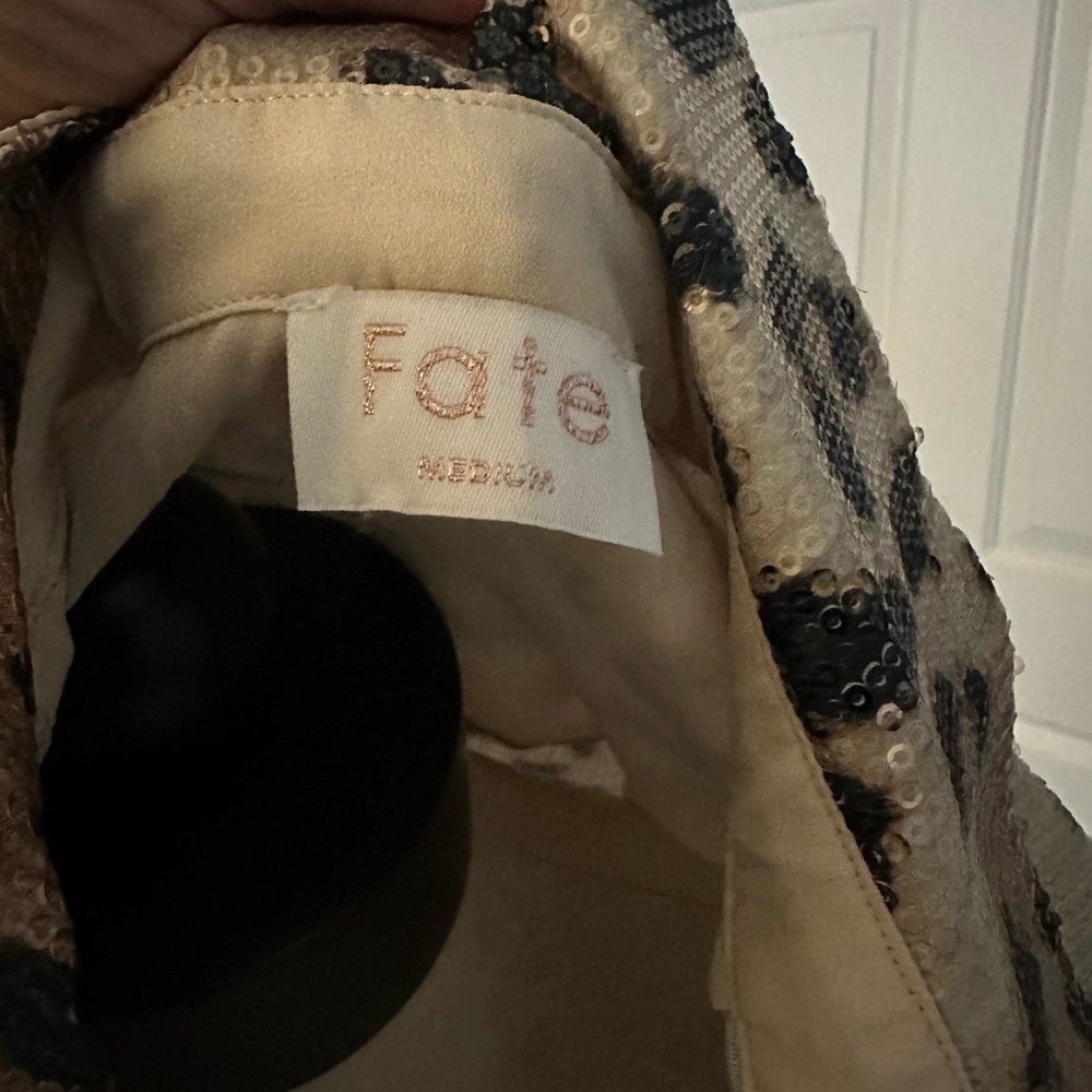 Fate Leopard Print Button-Down Shirt - image 4